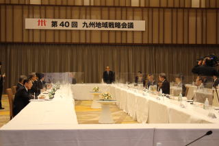 九州地方知事会議の様子(2)