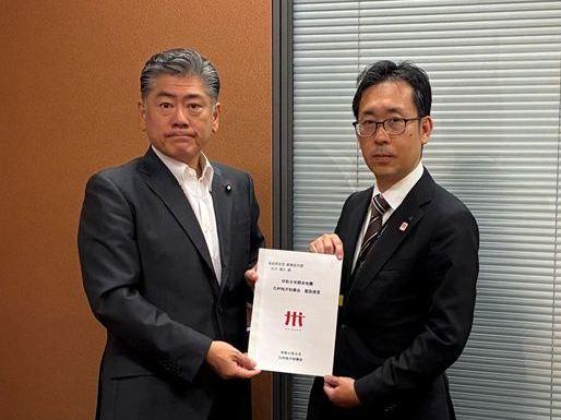 R8.8.21提言活動（自民党_古川幹事長代理）
